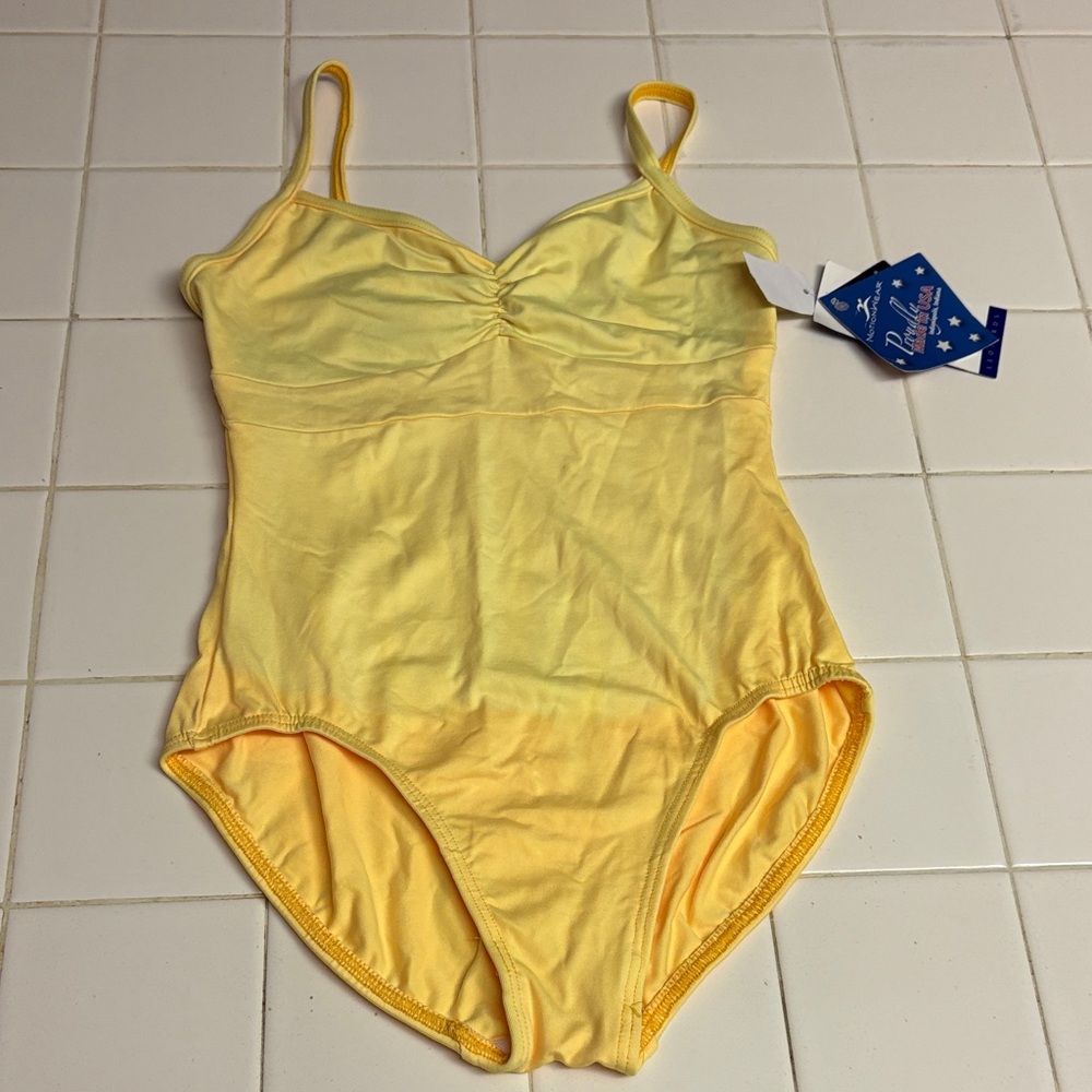 Motionwear Yellow Bodysuit